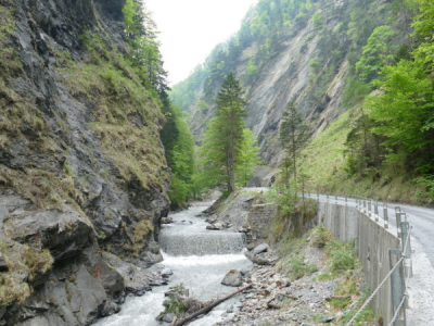 Naturgefahren Taminaschlucht