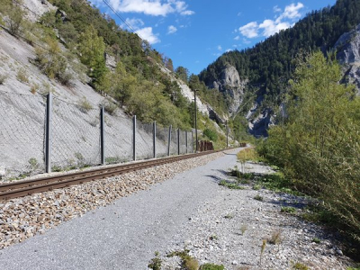 Steinschlagverbauungen RhB, Trin-Versam GR (2019-2021)